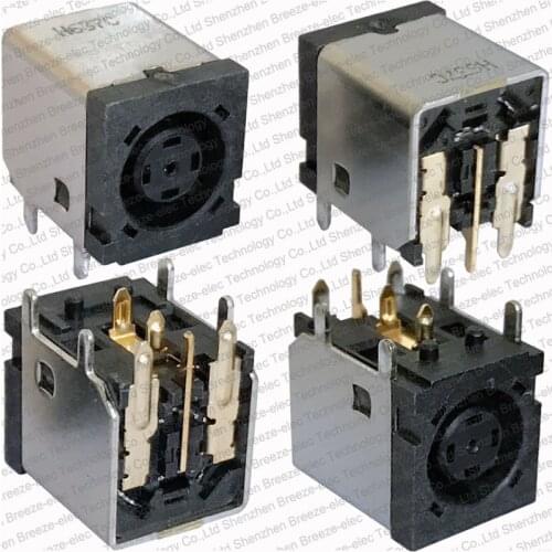 1~100pcs/lot 100% Genuine NEW Laptop DC Power Jack Socket for Dell XPS 1420 1521 1525 9300 D600 D620 510 D830 E5400 M170 M2010