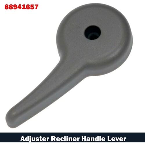 Adjuster Recliner Handle Lever Gray Fit For Silverado Gmc Rh Passenger Seat GMC Sierra 1500 2500 3500 HD 2003-2007 74345