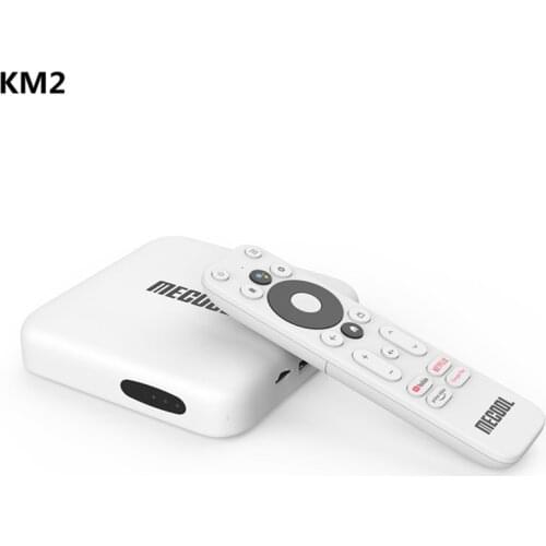 Mecool KM2 Netflix 4K Android 10,0 TV caja Amlogic S905X2 2GB DDR4 8GB SPDIF Ethernet WiFi primer vídeo HDR 10 Widevine L1 TVBOX