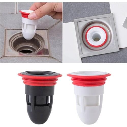 1PCs New Bath Shower Floor Strainer Cover Plug Trap Siphon Sink Kitchen Bathroom Water Drain Filter Insect Prevention Deodorant
