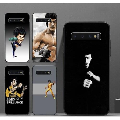Bruce Lee China Kung Fu Phone Case For Samsung A50 A51 A71 A20E A20S S10 S20 S21 S30 Plus ultra 5G M11 funda shell