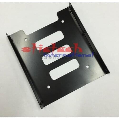 By dhl or ems 200pcs 2.5" to 3.5" SSD HDD Metal Adapter Mounting Bracket Hard Drive Holder for PC