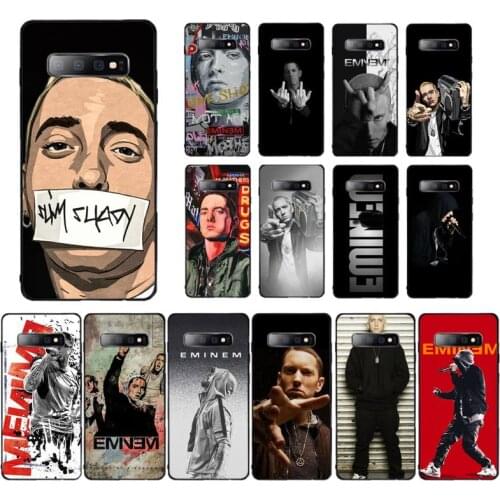 FHNBLJ Marshall Mathers Eminem Phone Case for Samsung S10 21 20 9 8 plus lite S20 UlTRA 7edge