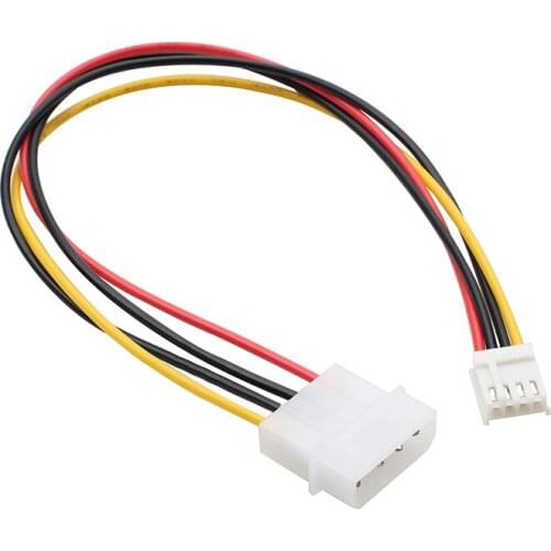 IDE power to floppy drive power line Big 4Pin to small 4Pin power line Soft drive line Big 4P to small 4P