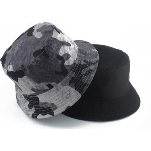 Fashion Bucket Hat Women Men Summer Sun Hats Outdoor Sports Travel Beach Hip Hop Caps Reversible Fishermen Hat