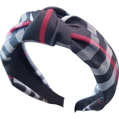 Girls Headband Twist Hairband Bow Knot Cross Tie Headwrap Women Hair Band Hoop Turban Headwear HairBands Hair Accessories