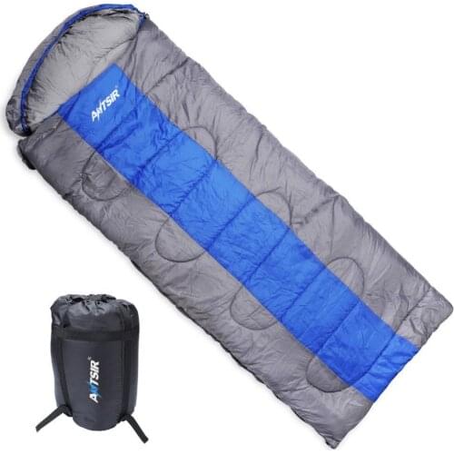 Lightweight Waterproof Camping Sleeping Bag With 3 Season Warm Cool Weather for Adults Kids Outdoors Camping Gear Equipment Trav