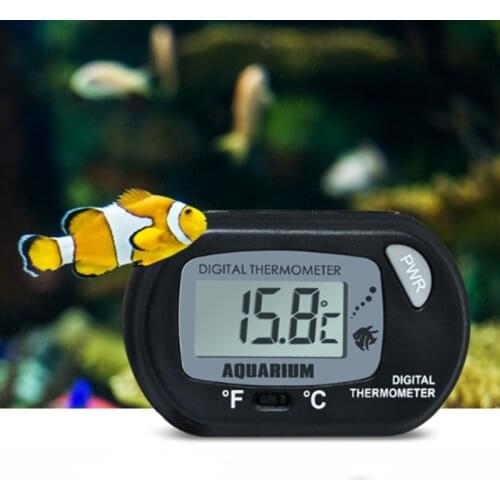 Waterproof LCD Digital Fish Tank Aquarium Thermometer Submersible Water Temperature Meter Fish Tank Temperature Control Tools