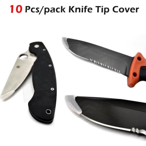10 Pcs/pack Knife Tip Cover Knife Point Protective Cover Extended Knife Life Support Wholesal Dropshipping