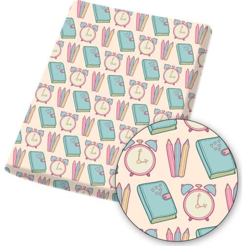 IBOW Polyester Cotton Fabric Sheet Hand-Painted Style Printing DIY Material Masks Sewing Raw Materials Home Textile 45*145CM/pc