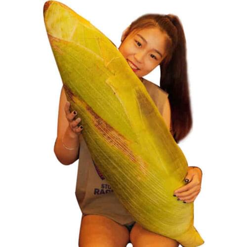 Simulation corn pillow creative fruit vegetable plush toy doll for birthday gift decoration 39inch 100cm DY50705