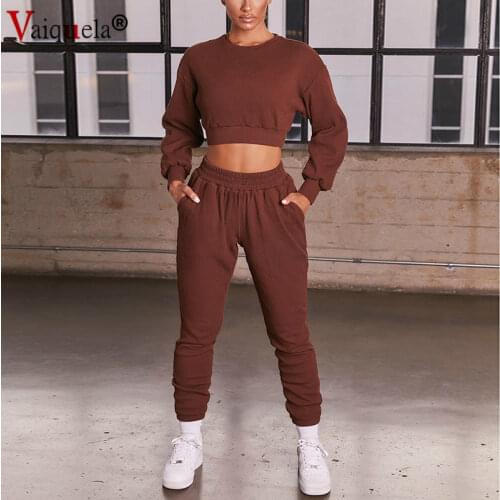 Two Piece Set Sexy Tracksuits Women Outfits Sports Fitness High Waist Leggings Winter Spring Matching Sets Sweatsuit