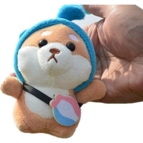 Cute and Ugly Puppy Plush Toys Corgi Dog Shiba Inu Mini Doll Small Plush Toys Keychain Pendant Pendant Backpack Pendant Doll