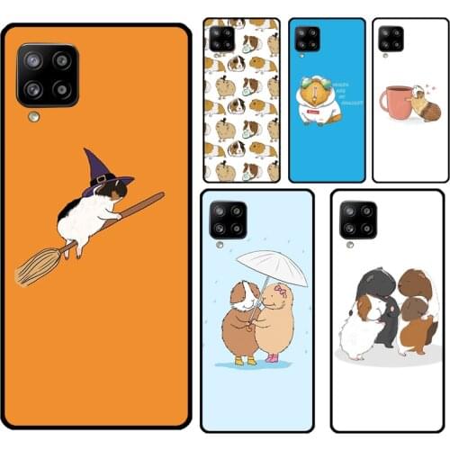 Guinea pig Funny Cartoon Soft Case For Samsung A52 A12 A32 A42 A72 A31 A41 A51 A71 A21S A20e A02S A10 A20S A40 A50 A70