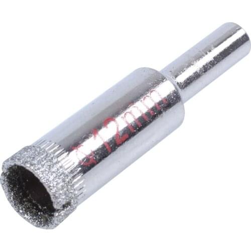 New 12mm Diamond Tipped Metal Hole Saw Drill Bit for Ceramic Tile Glass