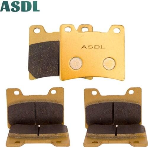 Motorcycle Front and Rear Brake Pads For Yamaha FZR 600 R R 1994-1995 TDM 850 1996-2001 V-MAX 12 1993-2003 #b