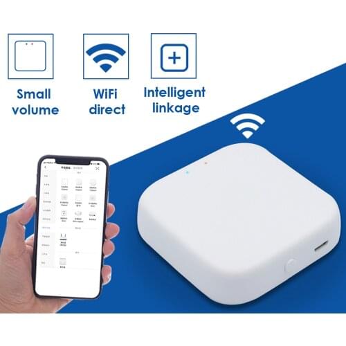 2.4G Tuya Smart Zigbee Bridge Wireless Gateway Hub Wifi Smart Devices Google With Life Control Alexa Works APP Home Remote