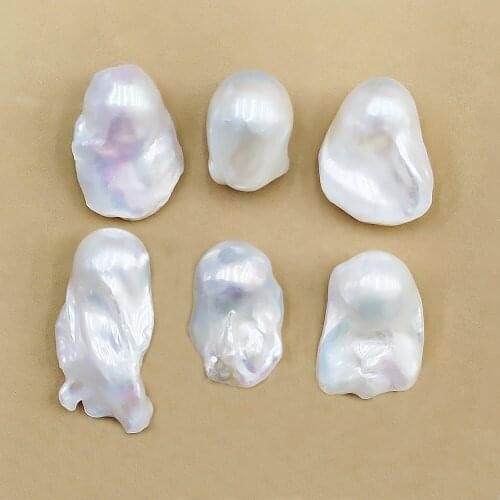 18-23*30-35mm Baroque Irregular Shape Natural Freshwater Pearl Loose Beads Very High Quality DIY for Making Earrings Bracelets