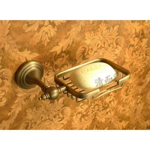 Clean and elegant bath soap supply the whole network European antique copper bathroom accessories 406R