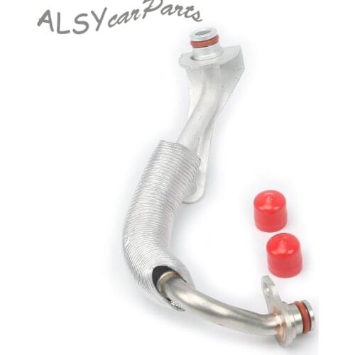 For BMW 125i 220i 320i 328i 420i 428i 528i 520i xDrive20i sDrive28i xDrive28i Aluminum Turbocharger Coolant Line 11 53 8 626 654