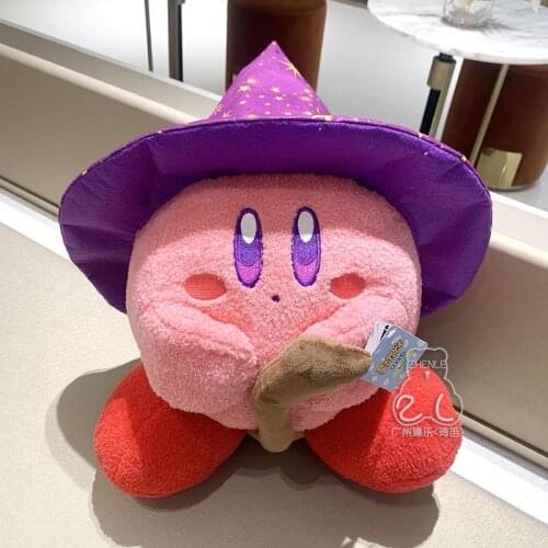 Kirbys Figure Plush Doll Toys Super Cute Kirbys Cosplay Magician Series Plush Pillow Toy Gift 33CM