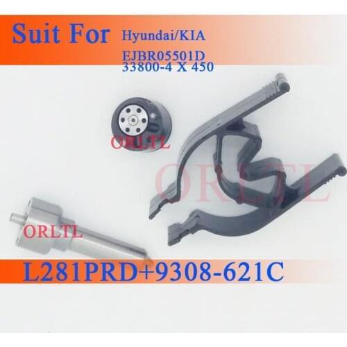 7135-623 Auto Fuel Injector Repair Kits L281PRD Injector Rebuild Kit L 281 PRD Valve Replacement 9308-621C For EJBR05501D