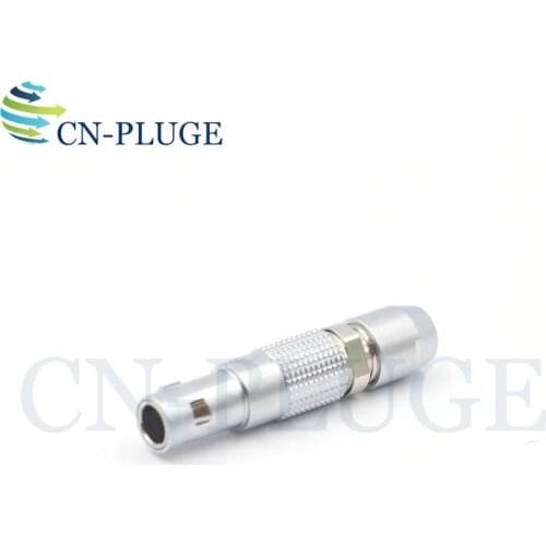 M07 Type FGG 00B 2 3 4 5 pin Connector RED Time Code Plug Connector For Medical Devices, Cameras,Detectors and IMC