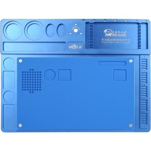 MECHANIC Aluminum Alloy Pad Multi-function Repair Pad Microscope Base Mobile Phone Repair Maintenance Platform