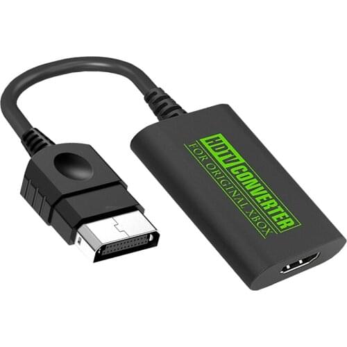 For Xbox to HDMI-Compatible Adapter Converter HD Link Cable for Xbox Original Game Console to TV 1080i 720p 480p 480i