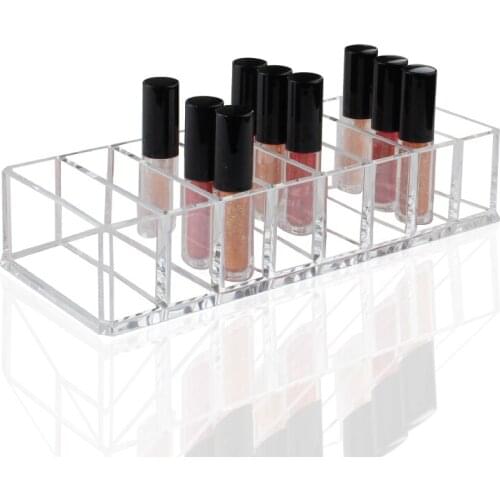 Transparent Acrylic Cosmetics Storage Box Makeup Holder Jewelry Make Up Organizer for Home Plastic Desktop Storage Boxes