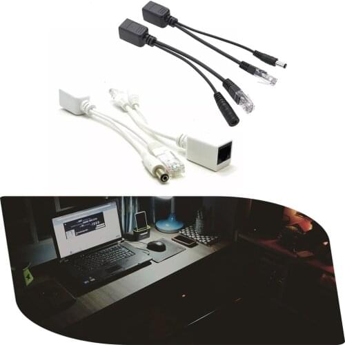Power Supply Module POE Adapter Straight-through POE Splitter 12V Monitoring Poe Network Equipment Adapter
