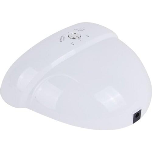 18W USB Connector Heart Shape Double Light Source Lamps for Nails LED UV Lamp Nail Dryer Curing All Gels Polish Nail Art Tools