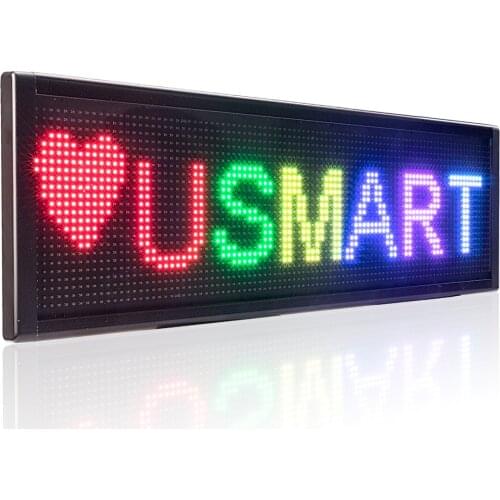 51CM WiFi Led Sign Programmable Display Board Multicolor Advertising Lighting Business Sign Leadleds Sign Maker
