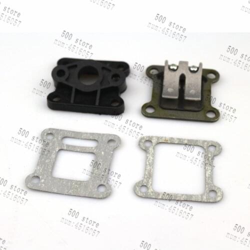 Reed Valve Inlet Intake Manifold Gaskets for 47cc 49cc Mini Moto Dirt Pocket Bike ATV Quad Minimoto Go Kart Scoote
