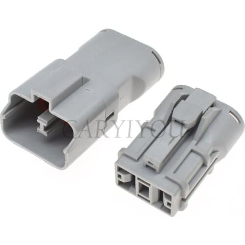 1 Set 2 Pin Way 9.5 MM Automobile Electric Weaterproof Wireharness Plug Grey Male Female Connector 7222-4220-40 7123-4220-40