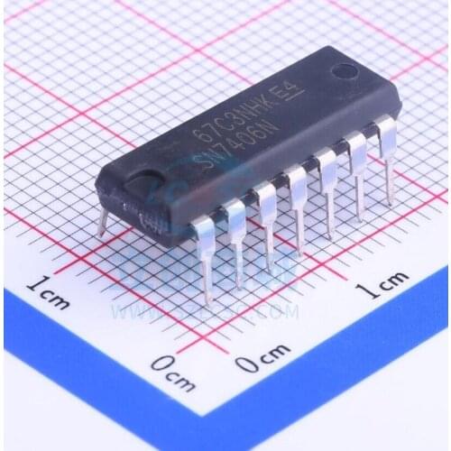 10PCS-20PCS SN7406N DIP14 SN7406 7406 DIP-14 Buffer and line driver new and original