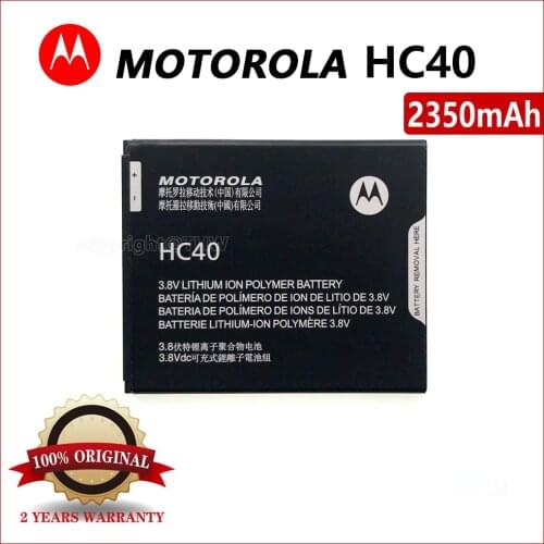 100% Genuine 2350mA HC40 Battery For Motorola Moto XT1754 XT1755 XT1758 M2998 Phone In Stock With tracking number