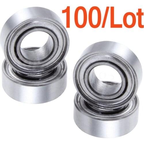 100pcs Ball Bearing 4x8x3 mm For WLtoys A959 TOZO C1022 1/18 RC Car 450 Helicopter Parts Toys Fit Traxxas HPI Redcat HSP Himoto