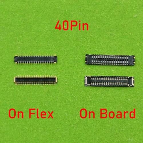 2Pcs Usb Charging FPC Connector For Huawei NOVA3e Nova3i NOVA 3E 3I 2S Nova2s Dock Charger Port Plug On Motherboard 40 Pin