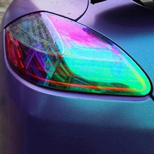 Car Sticker Car Styling Headlight Taillight Vinyl Tint Color Changing Film Fog Light Lamp Accessories 30x60cm