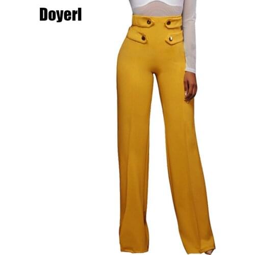Doyerl Women's Straight Trousers