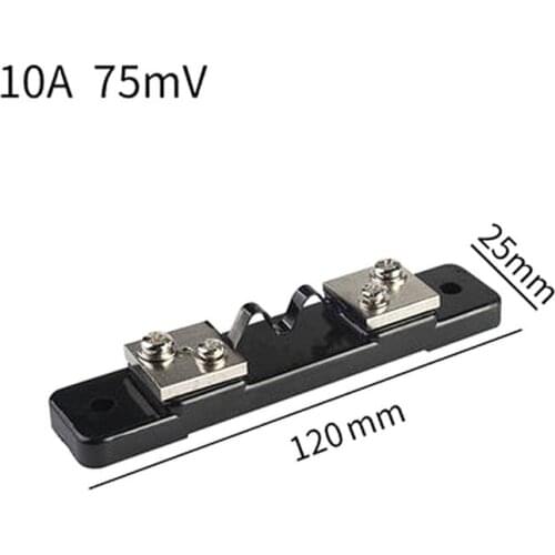 FL-2 DC Current Shunt 10/15/20/30/50A 75mV Shunt Resistor for DC Current Meter Ammeter 37MB