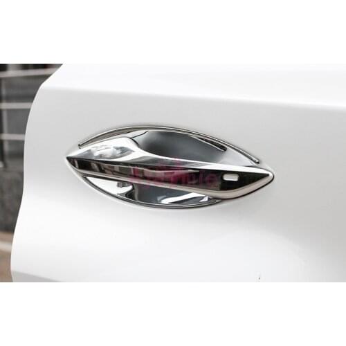 Chrome Car Styling Door Handle Bowl OverlayTrim Frame Panel 2016 2017 2018 For lexus RX 450h 350 270 Accessories
