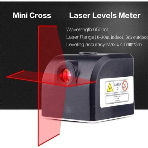 Mini USB Direct Charging Laser Level Cross/Horizontal Vertical/Ground Wire/Single Point Laser Locator Tool With Magnetic