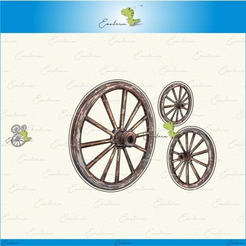 Wheel metal cutting dies 2021 new diy molds Scrapbooking Paper Making die cuts crafts