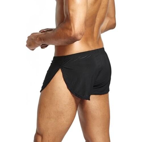 Men Boxer Shorts Low Waist Breathable Casual Cool Solid Color Gift For Boyfriend Sport NYZ Shop