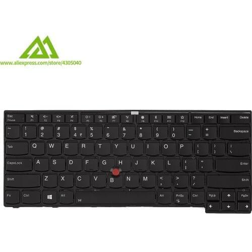 New Original US English Backlit Keyboard For Lenovo Thinkpad T460P T470P Laptop 01EP501 P/N:SN20L82370