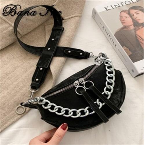 New Solid Color Small PU Leather Crossbody Bags For Women 2021 Winter Chain Small Shoulder Simple Bag Female Phone Ladies Purses