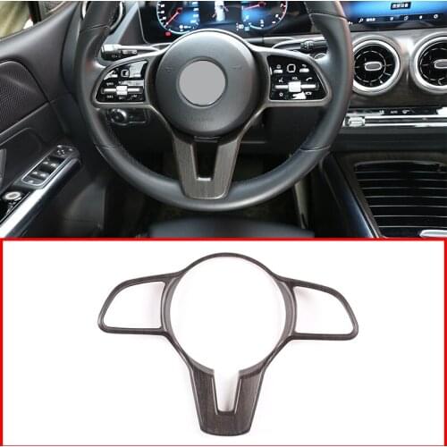 Car Steering Wheel Trim For Mercedes Benz A B C E G Class W177 W247 W205 W213 C257 X253 W167 W463 X247 Interior Car Accessories