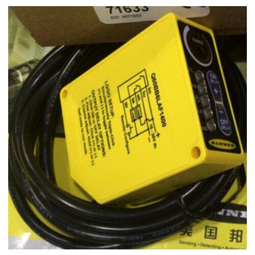 Q60BB6LAF1400 Sensor, Adjustable-Field Laser, Range, 200-1400 mm, Q60 Series 71633